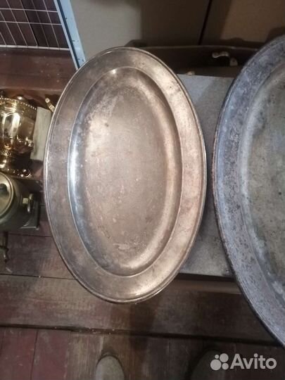 Подносы Norblin серебрение 2 шт