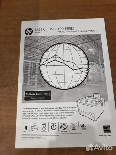 Лазерный принтер HP LaserJet Pro 400 M401a