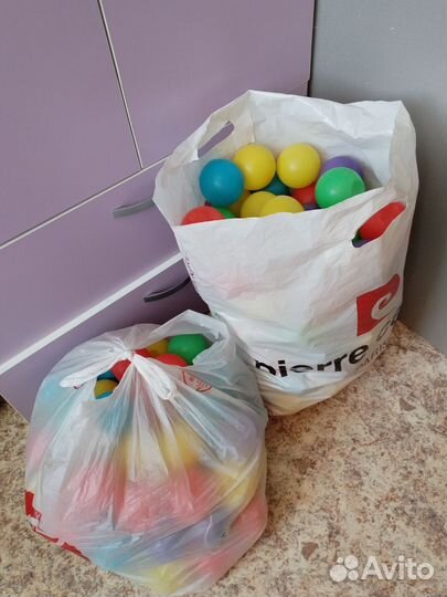 Шарики для сухого бассейна