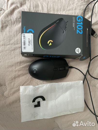 Игровая мышь logitech g102