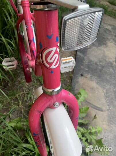 Велосипед для девочки 16 дюймов stels
