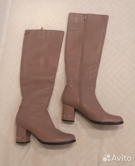 Сапоги женские демисезонные натуральная кожа разме