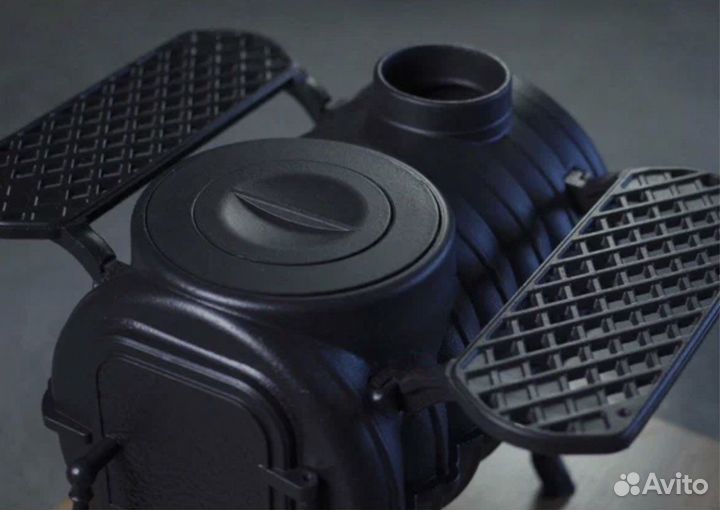 Печь чугунная отопительная Тайга Про