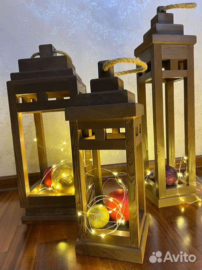 Подсвечник. Украшение для нового года. Под ёлку