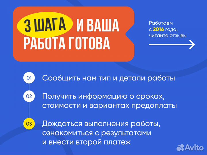 Дипломная работа / Консультация ВКР / Диссертация