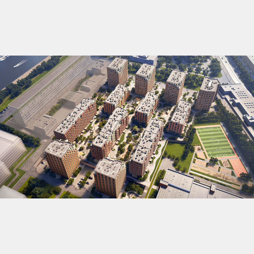 2-к. квартира, 68,1 м², 2/8 эт.