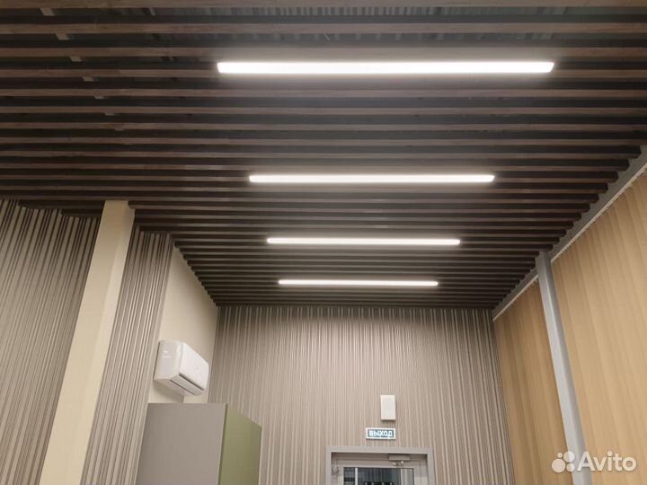 Потолок кубообразный реечный/Цвет 8025