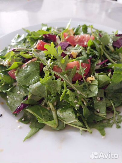 Шпинат, руккола, зелень mix