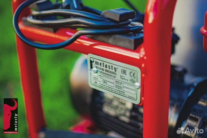 Доильный аппарат для коров Melasty TJK 1AS, Турция