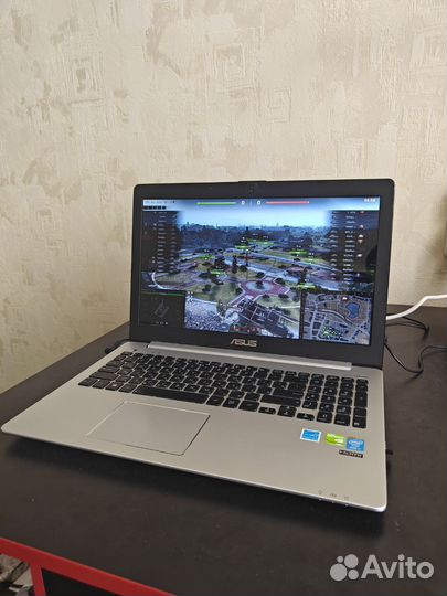 Игровой металлический ноутбук i7 Танки видеообзор