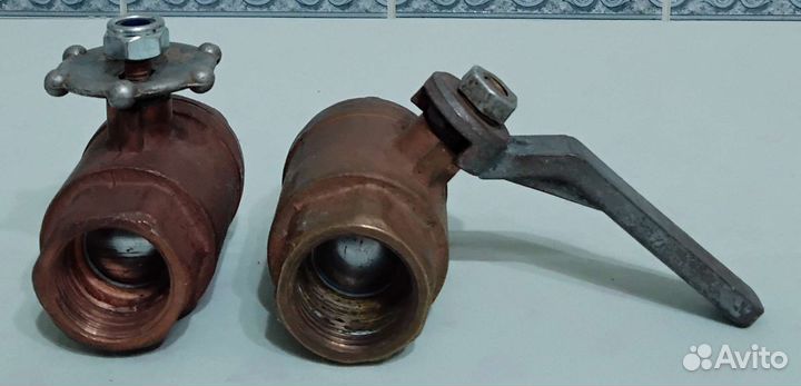 Кран шаровый бронзовый