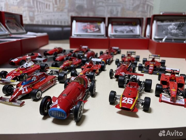 Все Ferrari La Storia 1/43 F1
