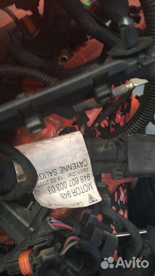 Проводка двигателя Porsche Cayenne