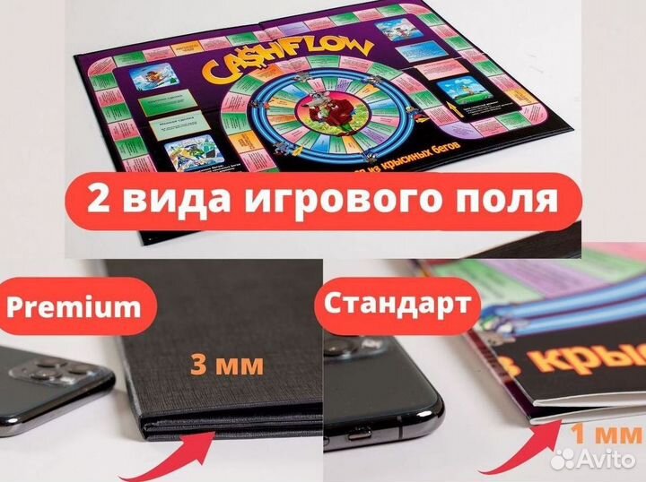 Крысиные бега NEW* Cashflow 2в1 101+202 кэш флоу