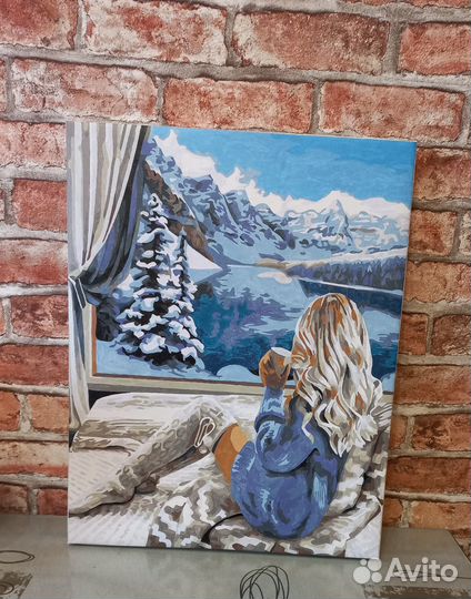 Картины по номерам раскрашенные