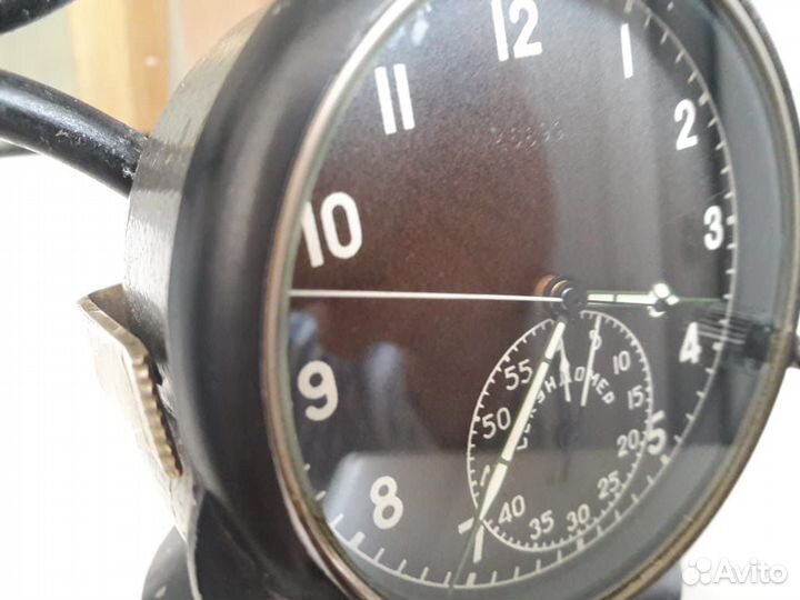 Авиационные часы ачс. чп-60. Хронограф
