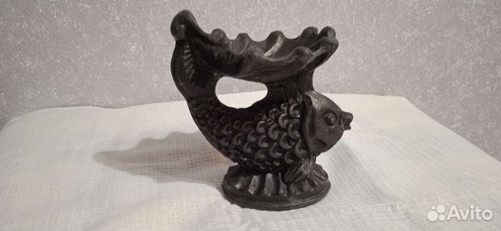 Рыбка с ракушкой- пепельница СССР