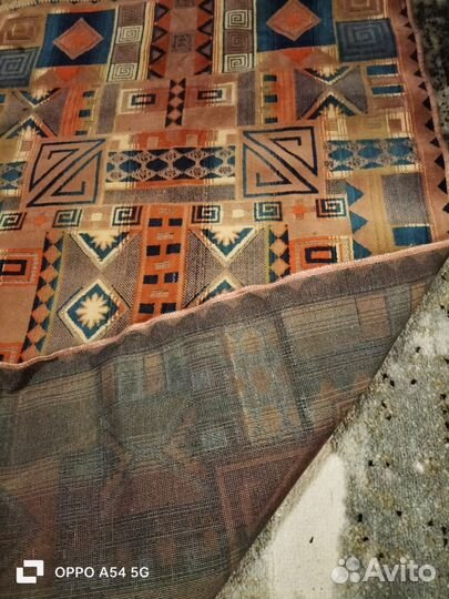 Бельгийский ковёр, дорожка с бахромой, вискоза