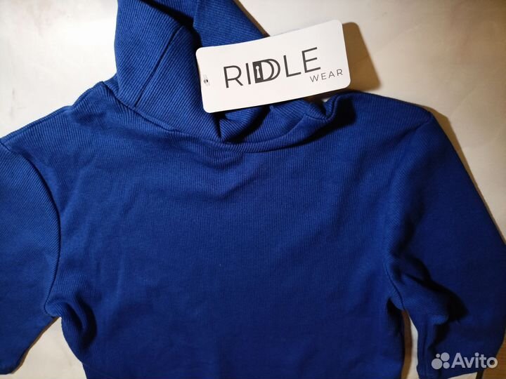 Водолазка женская синяя, размер 40-42 (S)