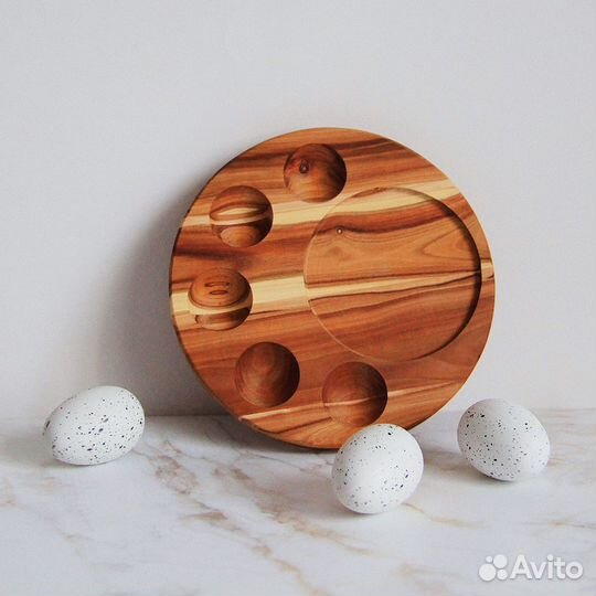 Подставка круглая для яиц и кулича, d190*20