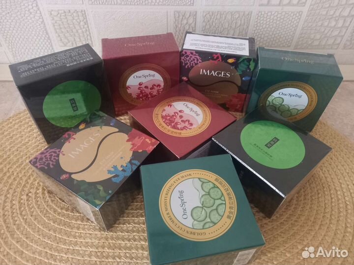 Гидрогелевые патчи для глаз в ассортименте