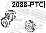 Ролик обводной chrysler PT cruiser 2001-2009