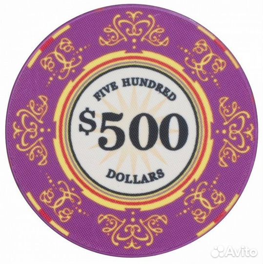 Набор для покера Luxury Ceramic на 500 фишек 61790