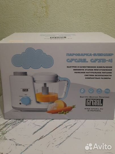 Пароварка блендер для детского питания