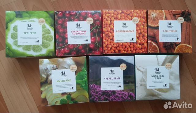 Чай Камлёвъ в пакетиках-саше