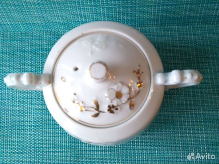 Сахарница Т-ва М.С.Кузнецова.Фарфор