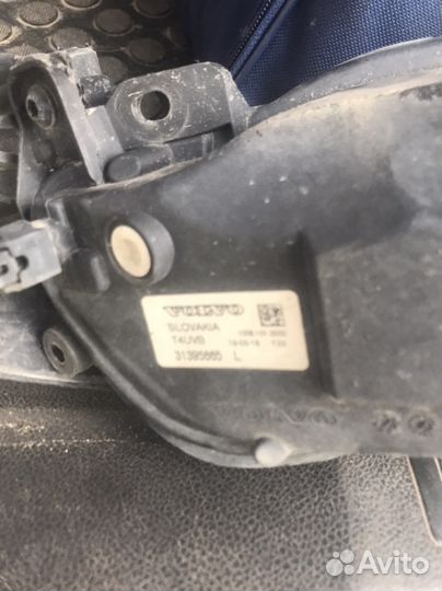 Противотуманка левая от вольво