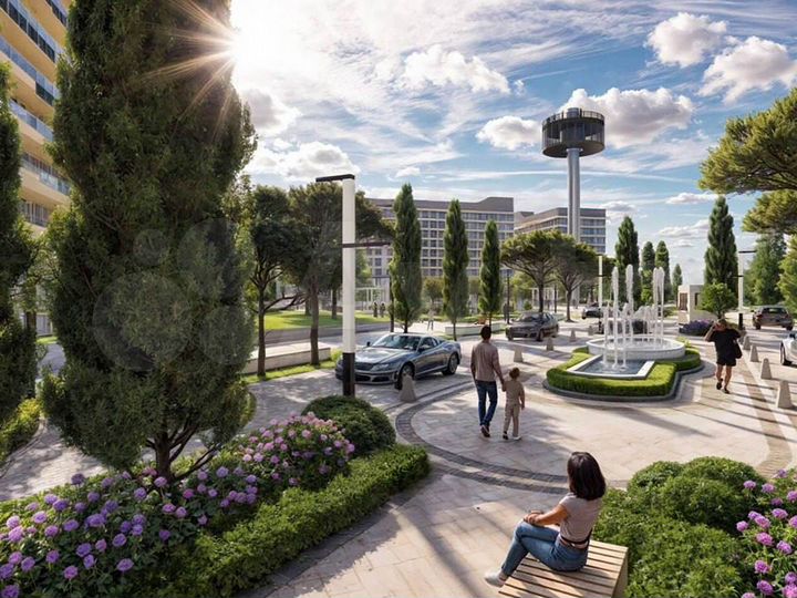 1-к. апартаменты, 33,2 м², 4/9 эт.