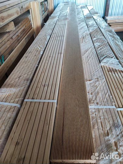 Террасная палубная доска из лиственницы
