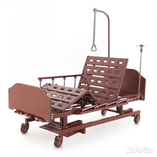 Кровать медицинская механическая с ростоматом