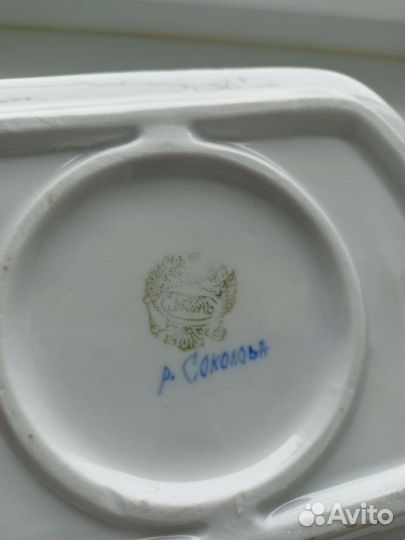 Масленка гжель