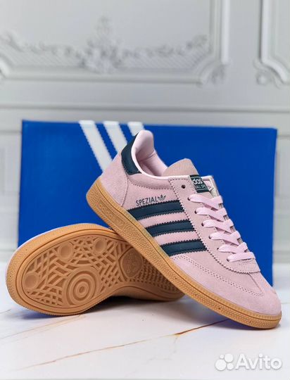 Кроссовки Adidas Spezial розовые 5