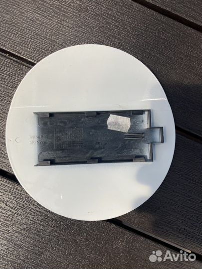 Лючок бензобака opel astra j белый