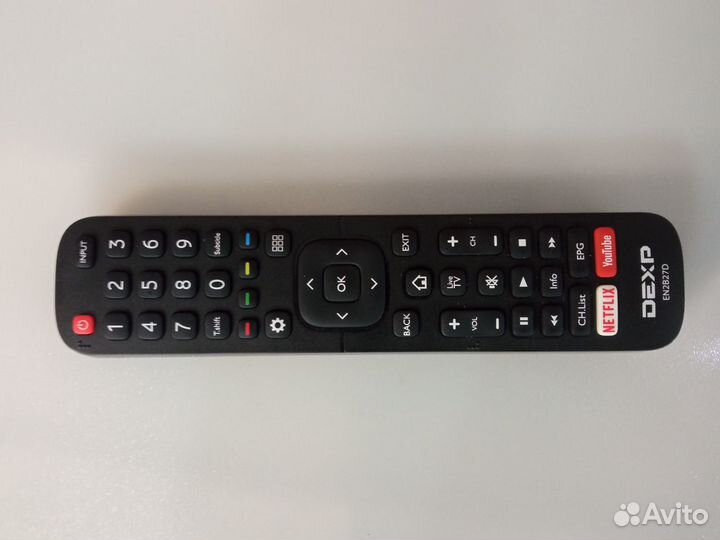 Оригинальный пульт en2b27d Dexp f49d8200h и др