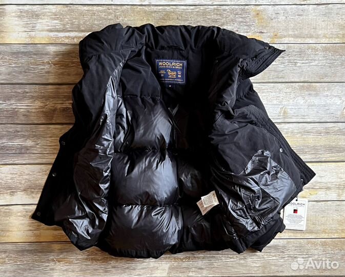 Пуховик Woolrich USA Black Оригинал из Германии