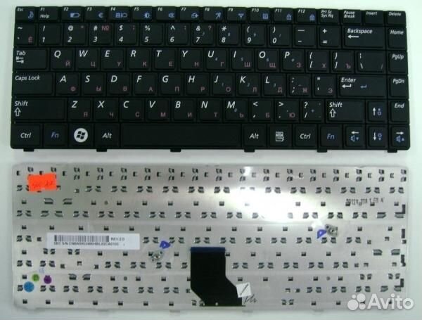 Клавиатура для ноутбука samsung R518 R519 R513 R51