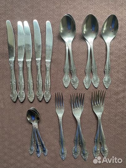 Набор столовых приборов СССР нержавейка