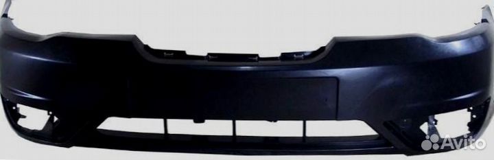 Бампер daewoo nexia N150 08-16- переднии 12- реста