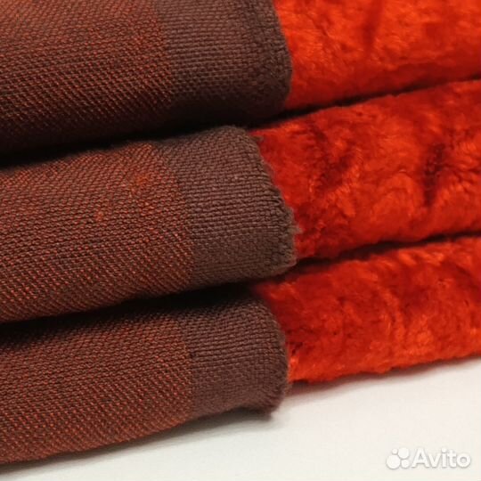 Плюш винтажный 