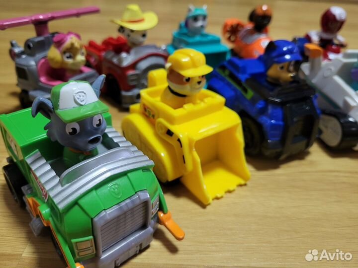 Набор машинок Щенячий Патруль