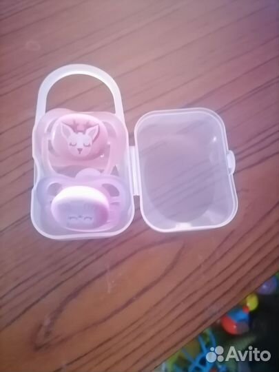 Пустышки avent 0 6