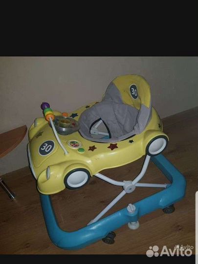 Ходунки детские машинка