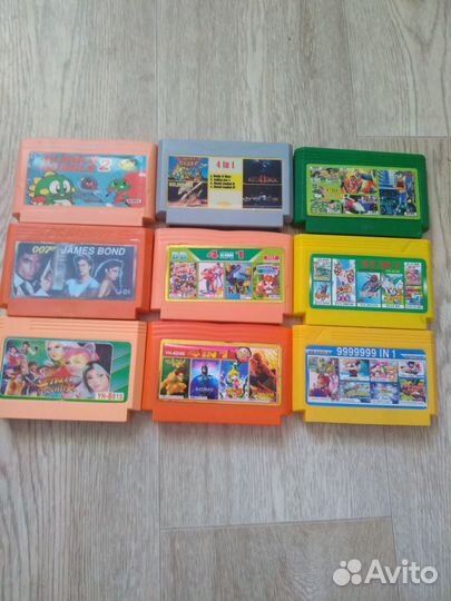 Картриджи dendy