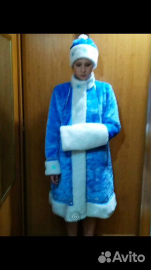 Костюм Снегурочки,взрослый, новый