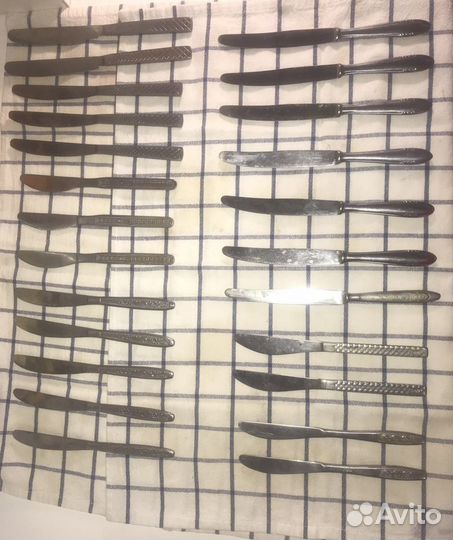 Ножи столовые приборы нержавейка