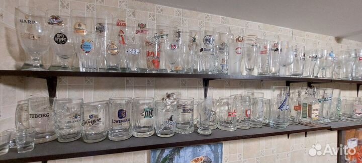 Пивные бокалы кружки